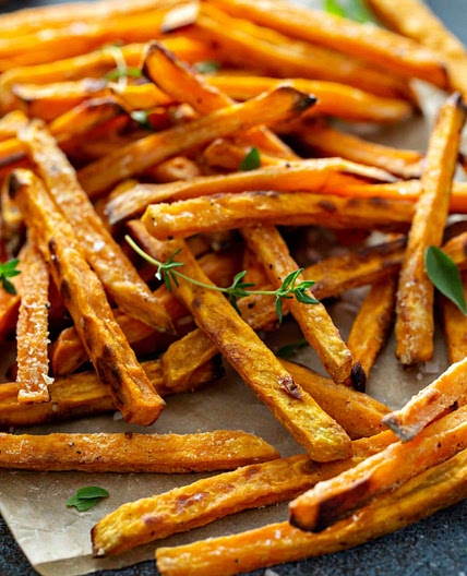 Oven-Baked Sweet Potato Fries