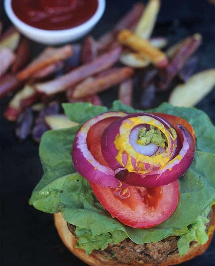 Black Bean Veggie Burger