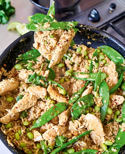 Satay Chicken Rice Bowls p167