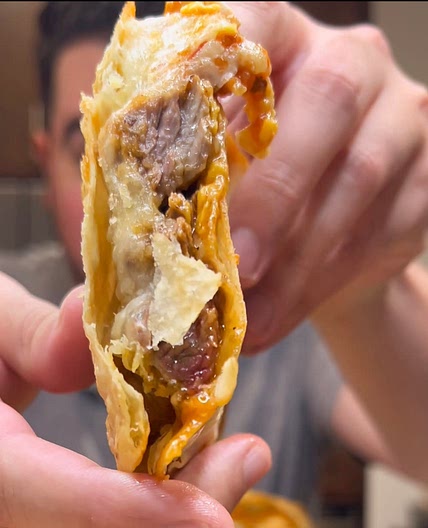 Air Fryer Short Rib Quesadilla