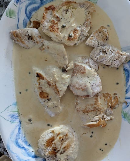 Chicken in Mustard Cream Suace