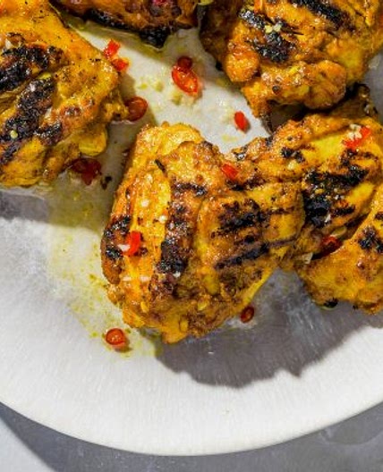 Grilled Red Curry Chicken