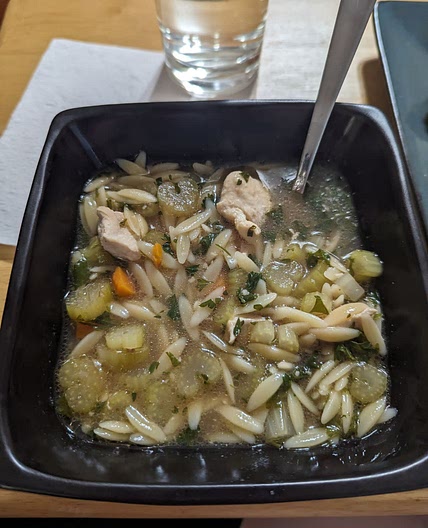 Elena's Famous Chicken Noodle Soup (one pot)