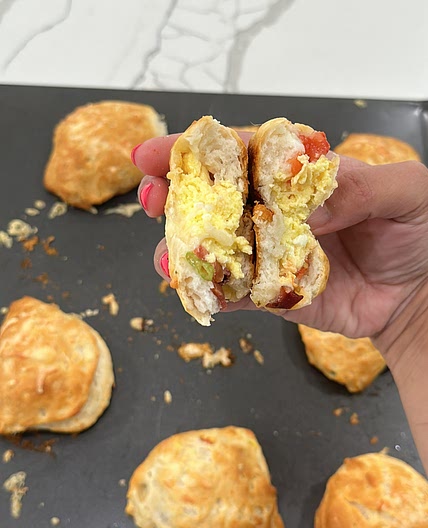 Breakfast biscuit bombs 