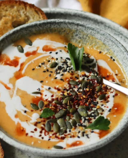 Root vegetable soup