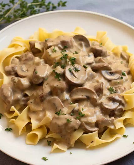 Beef Stroganoff