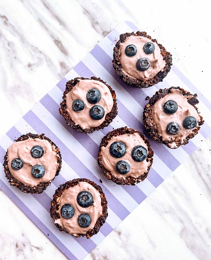 BLUEBERRY CHOCO CUPS