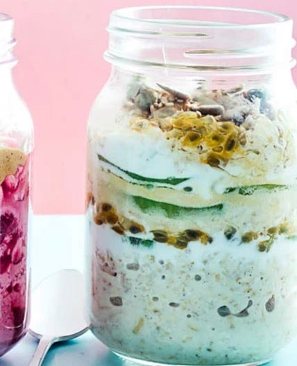 Tropical Overnight Oats 🐠 💕