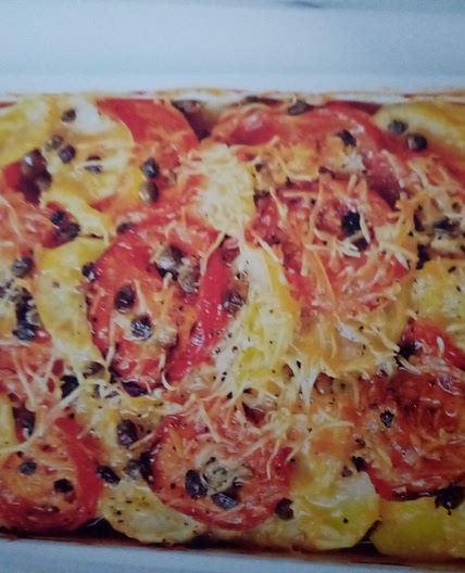 Kartoffel-Tomaten-Gratin