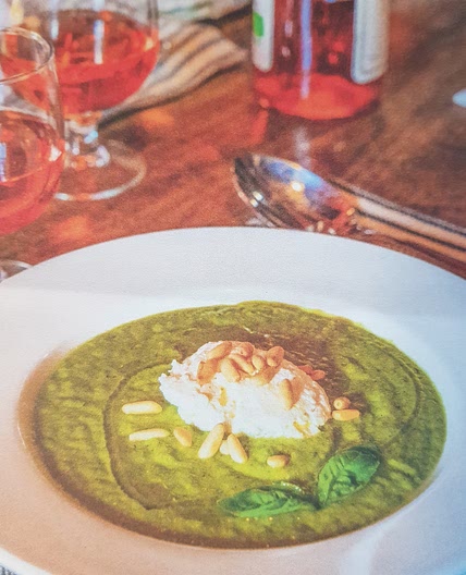 La Vellutata pere l'estate
Sommerliche Gemüsecremesuppe