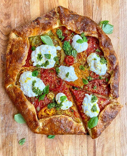 Heirloom Tomato Galette