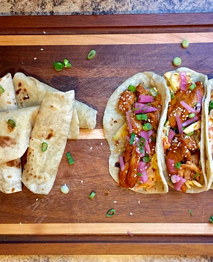 Dak Bulgogi Street Tacos — The Intrepid Cookie