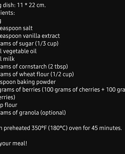 Simple Berry (Loaf) Cake