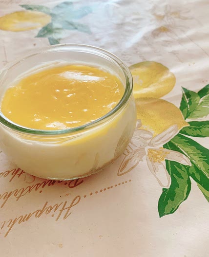Portioned Lemon glazed Cheesecakes 
