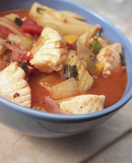 Psarosoupa (Fish Soup With Red Snapper and Vegetables) Recipe