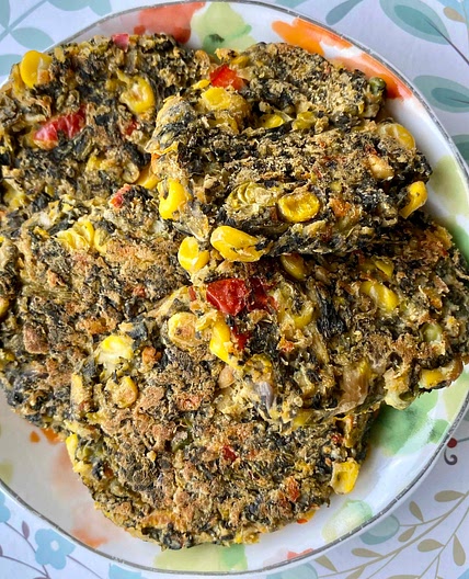 Plant based veggie patties