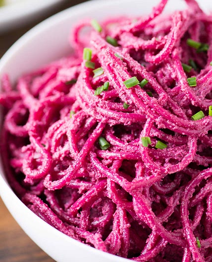 Beet Pesto Pasta