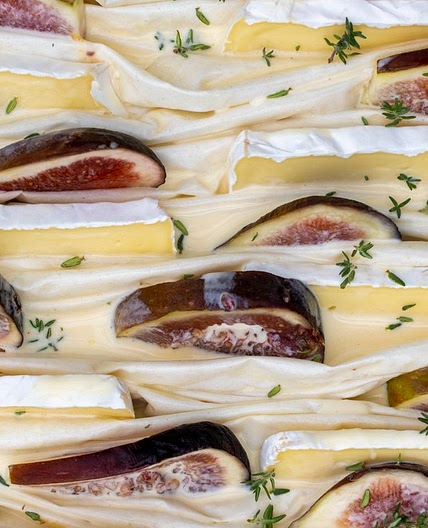 Fig and Brie Fillo Crinkle Pie - Filo Pastry recipe — Antoniou F