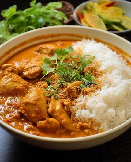Chicken curry rice 
