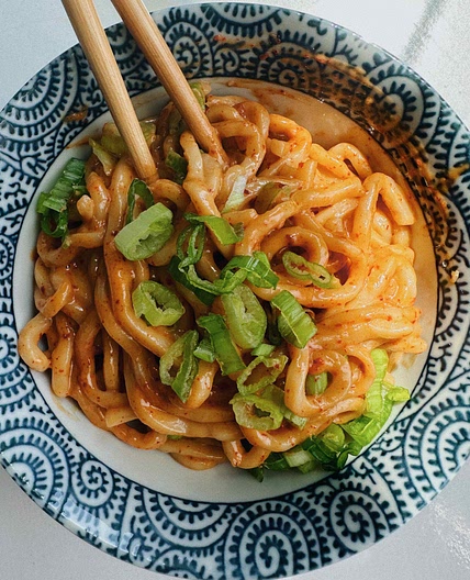 Spicy Sunflower Noodles