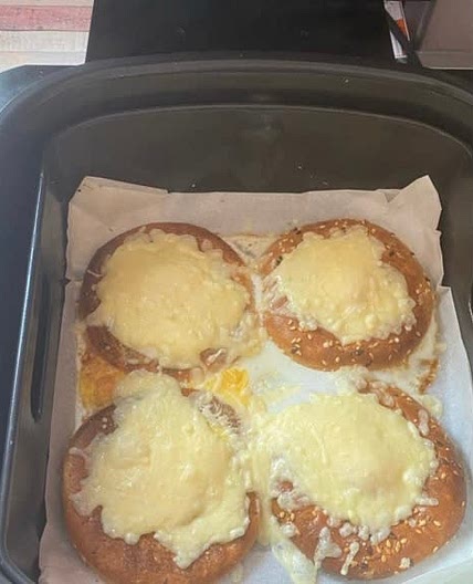 Eggs in the hole! 