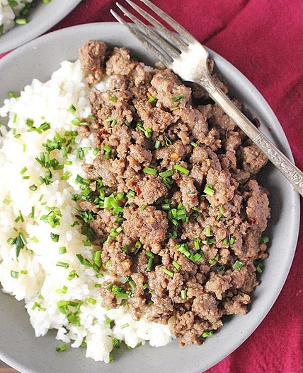 Paleo Korean Beef Bowl