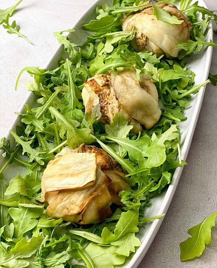 Roasted Eggplant with Burrata Salad Recipe