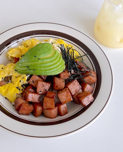 Spam musubi bowl 