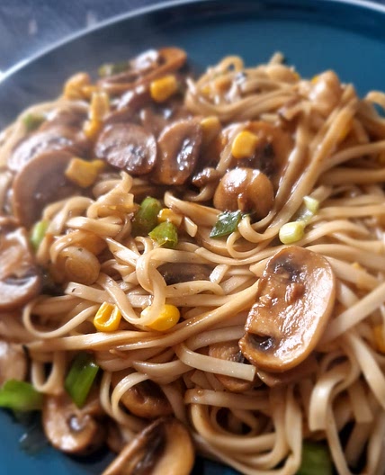 Mushroom Wafu Pasta