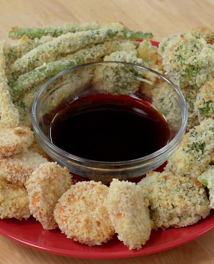 Baked Veggie Tempura