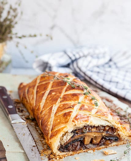Feuilleté aux Champignons façon Wellington