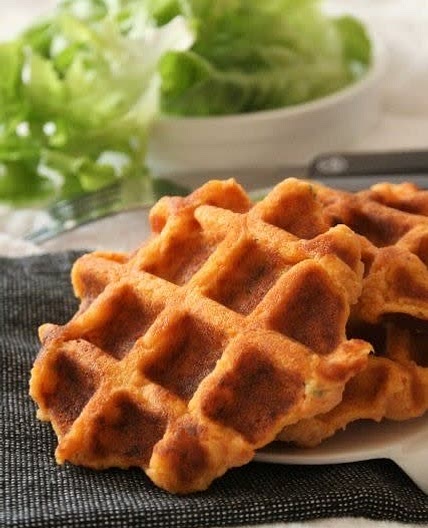 Gaufres de patates douces