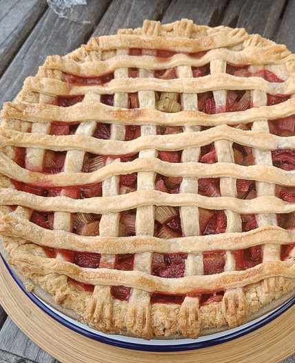 Strawberry Rhubarb Pie