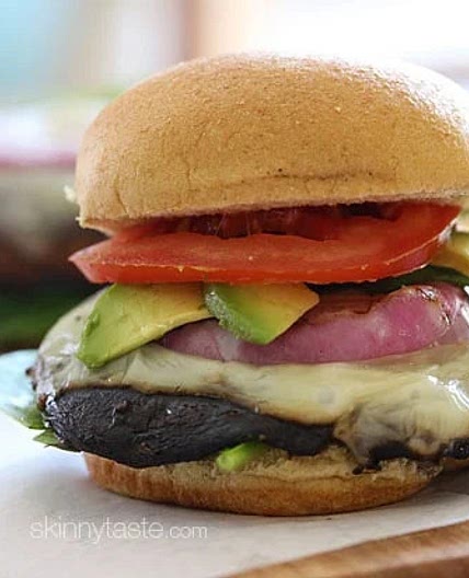 Grilled 'Bello Burgers