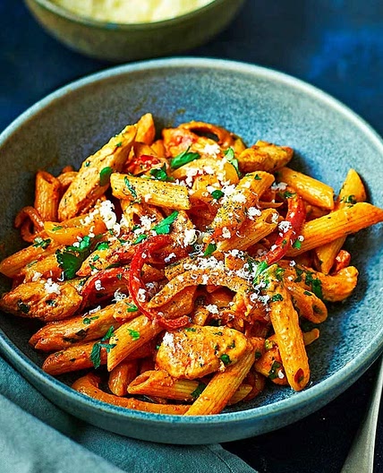 Fajita-style pasta