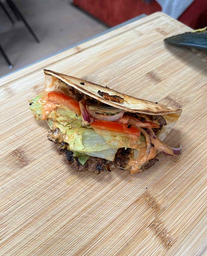 Smash Burger Taco