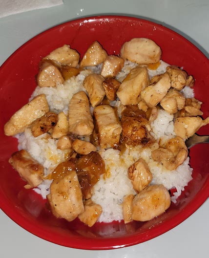 Sweet & Savory Peach Chicken