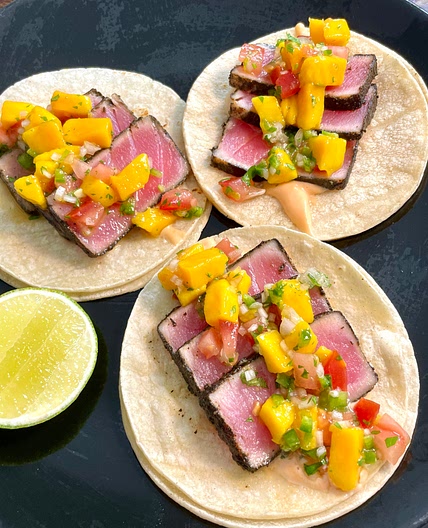 Ahi Tuna Tacos