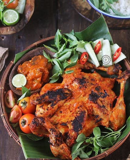 Ayam Panggang Bumbu Rujak