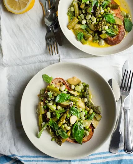 Summer vegetables, olive oil