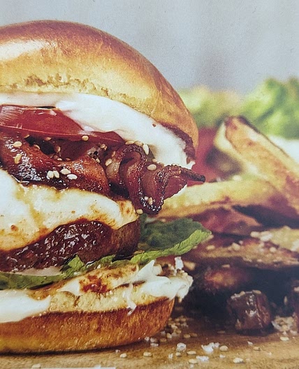 Korean-Style Beef & Candied Bacon Burger