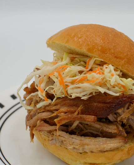 Easy Oven Roasted BBQ Pulled Pork Sandwich