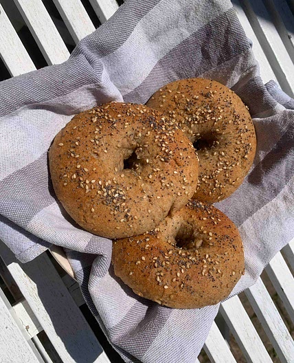Protein-whole bagels