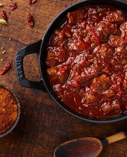 Zigni berbere (spicy Eritrean beef stew)