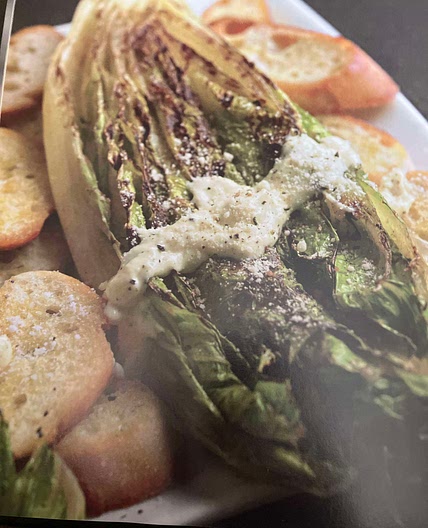 You can grill Caesar salad