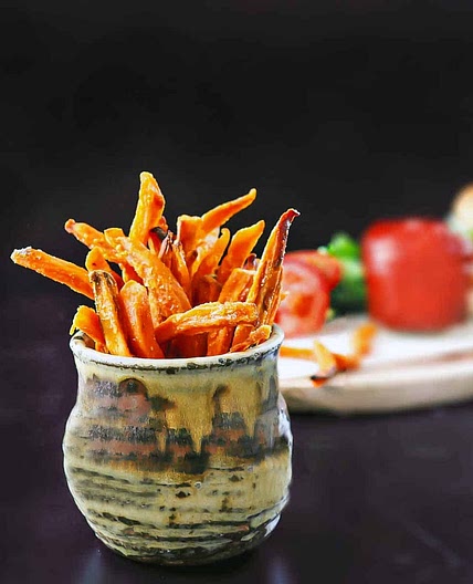 Frozen Sweet Potato Fries In a Air Fryer
