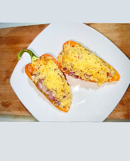 Baked Mini Peppers