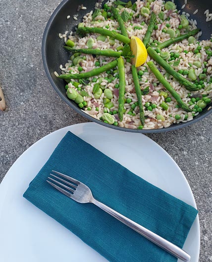 Spring or Summer Risotto