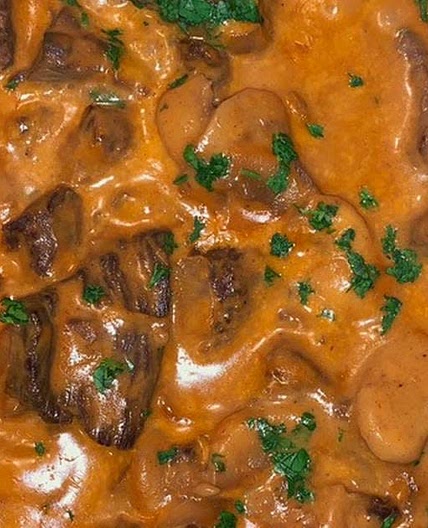 Bœuf stroganoff