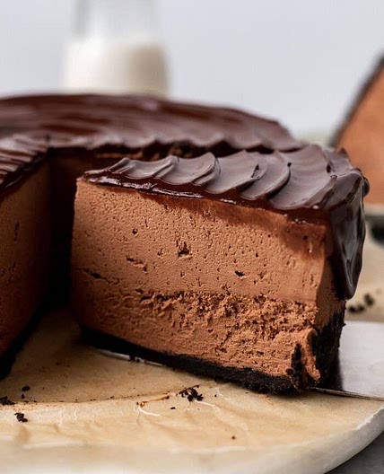 Chocolate cheesecake 